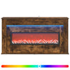 LED-nauhalla varustettu takka Savutammi 130 x 20 x 69,5 cm