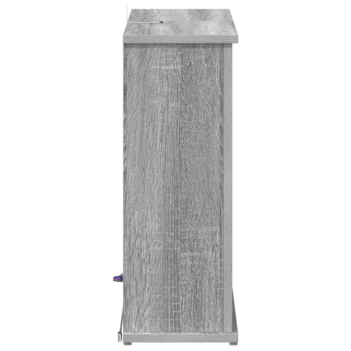 LED-nauhalla varustettu takka Harmaa Sonoma 63 x 20 x 54,5 cm