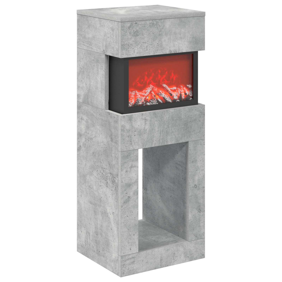 Sähkötakka Betoni 35 x 30 x 86 cm Tekninen puu