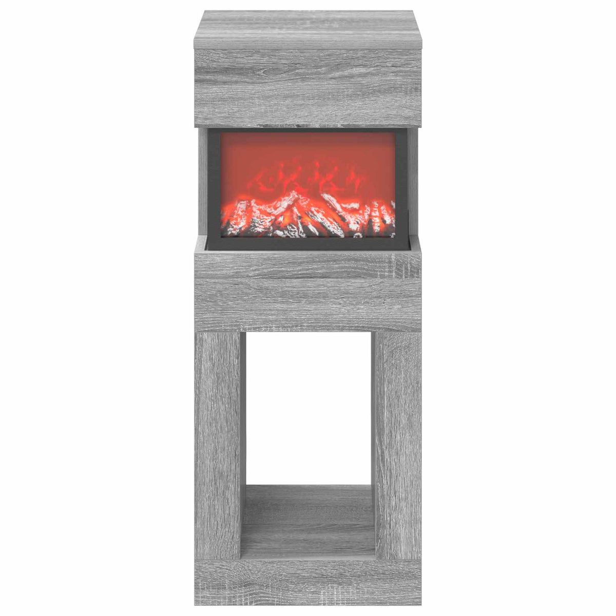 Sähkötakka Harmaa Sonoma 35 x 30 x 86 cm Tekninen puu