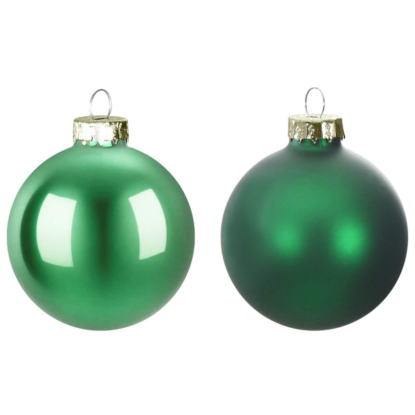 Joulupallosetti 30 kpl Vihreä 6 cm Polystyreeni