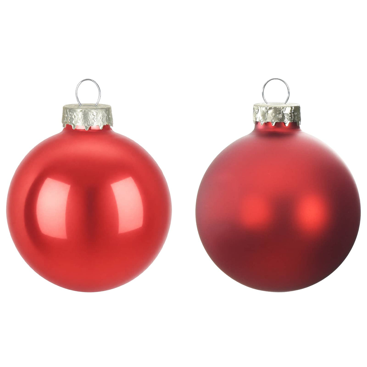 Joulupallosetti 30 kpl Punainen 6 cm Polystyreeni