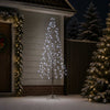 LED-valonauhakuusi Musta 47 x 240 cm Teräs 268 LEDiä