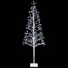LED-valonauhakuusi valkoinen 18 x 18 x 150 cm Teräs 164 LEDiä