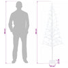 LED-valonauhakuusi valkoinen 180 cm Teräs 196 LEDiä