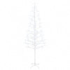LED-valonauhakuusi valkoinen 47 x 210 cm Teräs 228 LEDiä