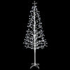 LED-valonauhakuusi valkoinen 47 x 210 cm Teräs 228 LEDiä