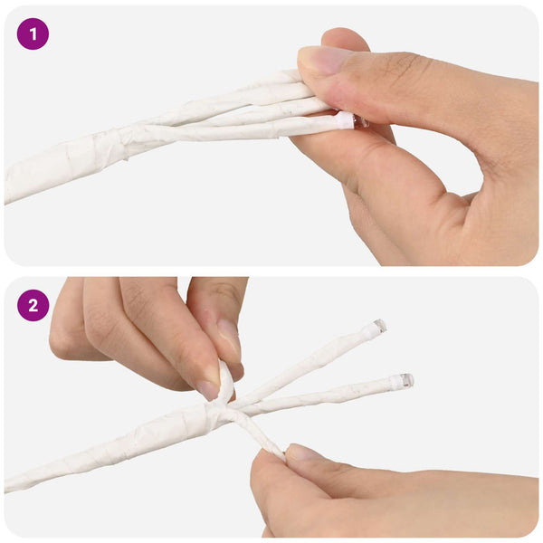LED-valonauhakuusi valkoinen 47 x 240 cm Teräs 268 LEDiä