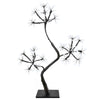 S-muotoinen LED-joulukuusi 2 kpl Musta 18 x 18 x 45 cm Muovi