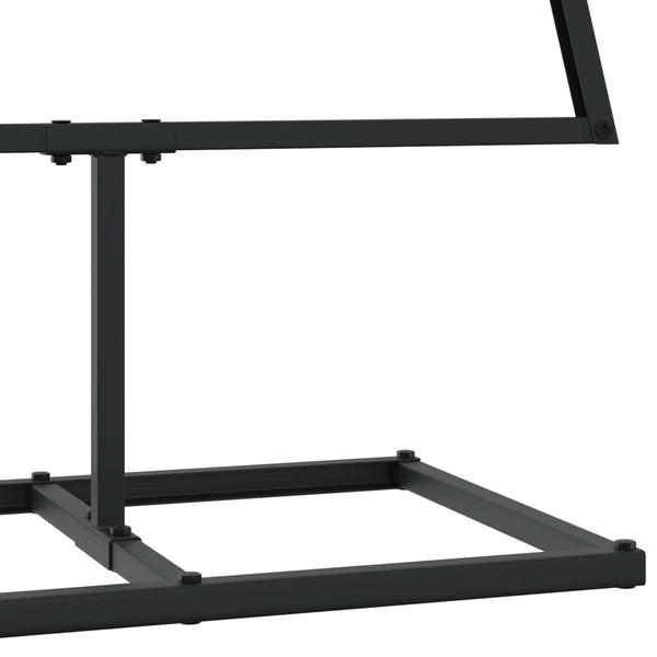 Metallinen joulukuusi KUOPIO 125 cm Metalli Musta