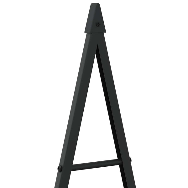 Metallinen joulukuusi KUOPIO 150 cm Metalli Musta