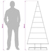 Metallinen joulukuusi KUOPIO 180 cm Metalli Musta