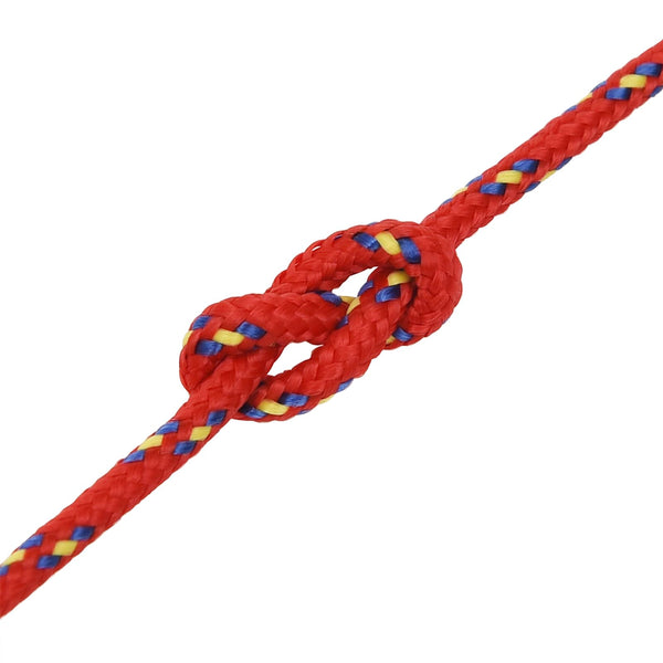Monikäyttöinen köysi 2 mm 25 m Punainen PP