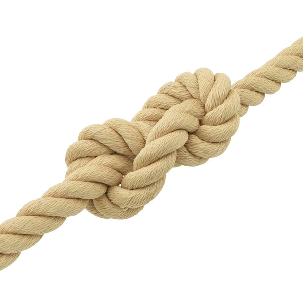 Monikäyttöinen köysi 30 mm 25 m Luonnollinen PP