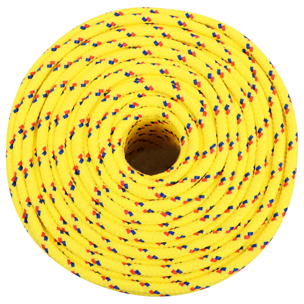 Monikäyttöinen köysi 6 mm 250 m Keltainen PP