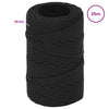 Monikäyttöinen köysi 2 mm 25 m Musta PP 27 kg Enimmäiskuormitus