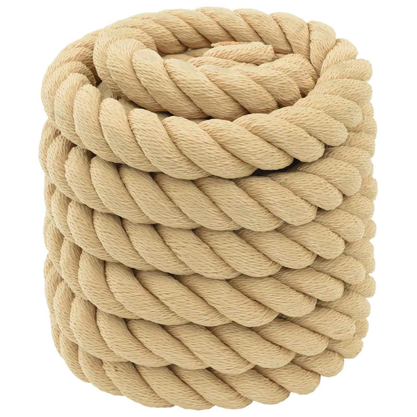 Monikäyttöinen köysi 60 mm 10 m Luonnollinen PP