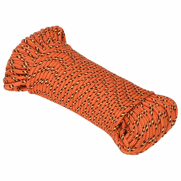 Monikäyttöinen köysi 5 mm 100 m Oranssi PP
