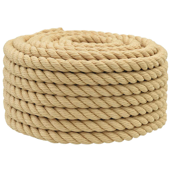 Monikäyttöinen köysi 20 mm 50 m Luonnollinen PP