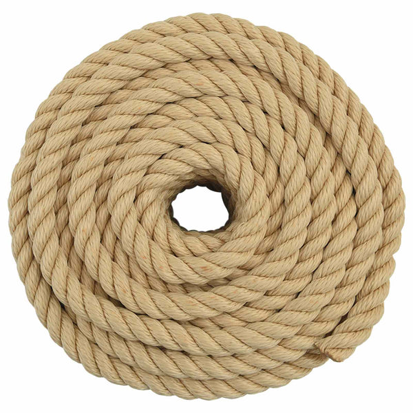 Monikäyttöinen köysi 20 mm 50 m Luonnollinen PP