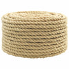 Monikäyttöinen köysi 14 mm 50 m Luonnollinen PP