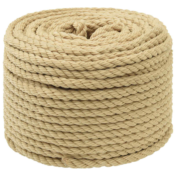 Monikäyttöinen köysi 8 mm 100 m Luonnollinen PP