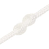 Monikäyttöinen köysi 2 mm 250 m valkoinen PP