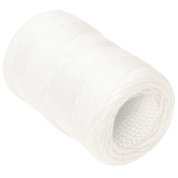 Monikäyttöinen köysi 2 mm 250 m valkoinen PP