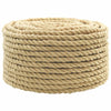 Monikäyttöinen köysi 14 mm 25 m Luonnollinen PP