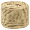 Monikäyttöinen köysi 4 mm 50 m Luonnollinen PP