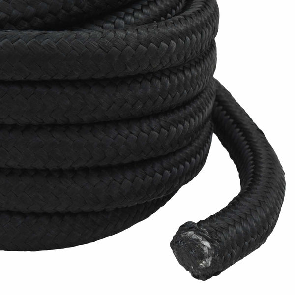 Monikäyttöinen köysi 60 mm 10 m Musta PP
