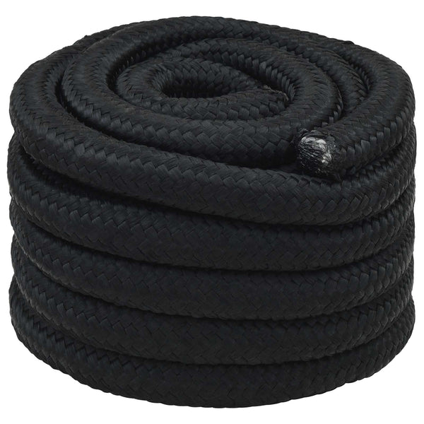 Monikäyttöinen köysi 60 mm 10 m Musta PP