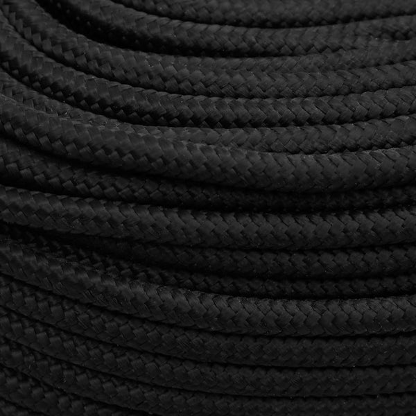 Monikäyttöinen köysi 6 mm 250 m Musta PP