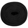 Monikäyttöinen köysi 6 mm 250 m Musta PP