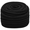 Monikäyttöinen yleisköysi 20 mm 50 m Musta Polyesteri