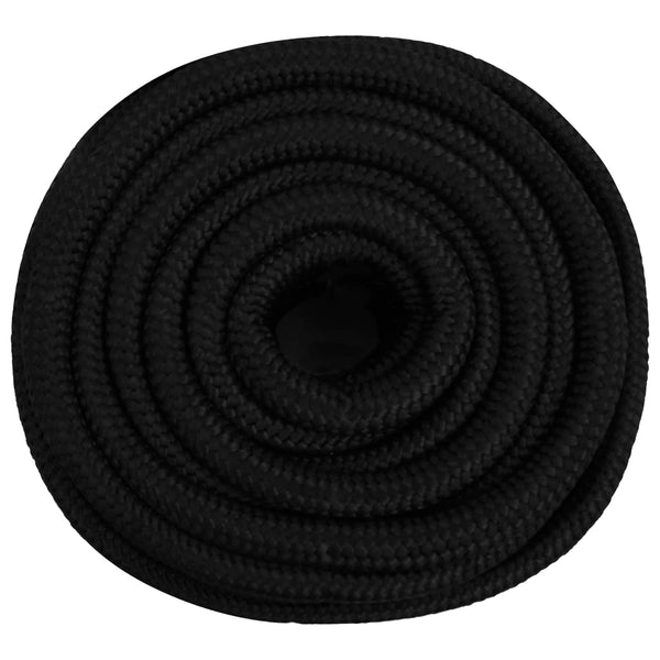 Monikäyttöinen yleisköysi 20 mm 50 m Musta Polyesteri