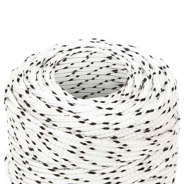 Monikäyttöinen yleisköysi 2 mm 100 m valkoinen Polyesteri