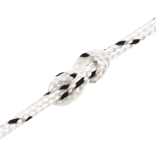 Monikäyttöinen yleisköysi 2 mm 100 m valkoinen Polyesteri