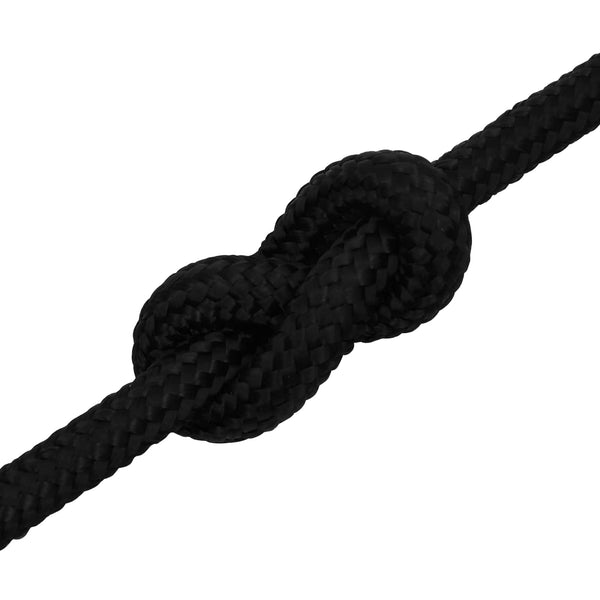 Monikäyttöinen yleisköysi 18 mm 100 m Musta Polyesteri
