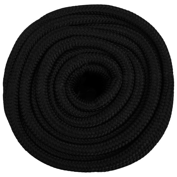 Monikäyttöinen yleisköysi 18 mm 100 m Musta Polyesteri