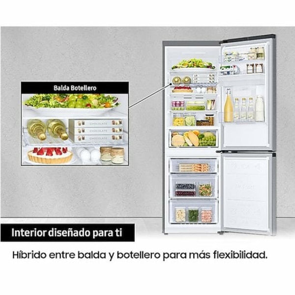 Samsung Hopeinen Jääkaappi 186 cm