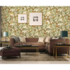 DUTCH WALLCOVERINGS Tapetti Bird-of-Paradise vihreä