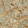 DUTCH WALLCOVERINGS Tapetti Bird-of-Paradise sinivihreä