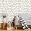 DUTCH WALLCOVERINGS Tapetti mänty valkoinen