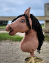 Premium Keppihevonen / Hobby Horse - Bay horse A3