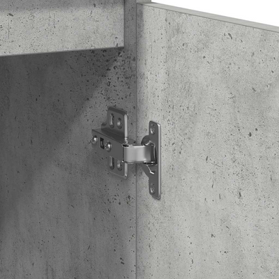 Betoninharmaa senkki Aristach 29,5x34x76cm (puinen)