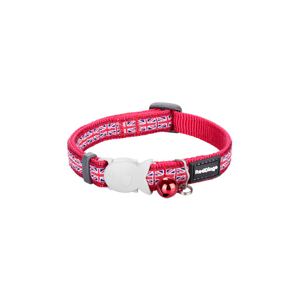 Red Dingo koiran kaulapanta Union Jack 31-47 cm