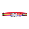 Red Dingo Style Rainbow koiran kaulapanta