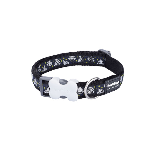 Red Dingo STYLE DIAMOND koiran kaulapanta musta