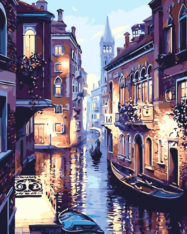 Venetian Nocturne - Paint By Numbers